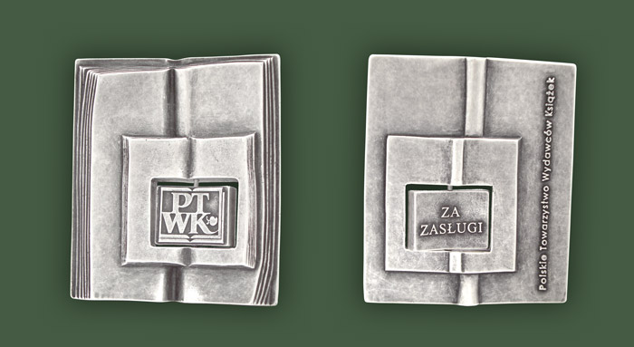 Medal of merit from PTWK (Polish Association of Publishers) 2009 for promoting Polish culture.