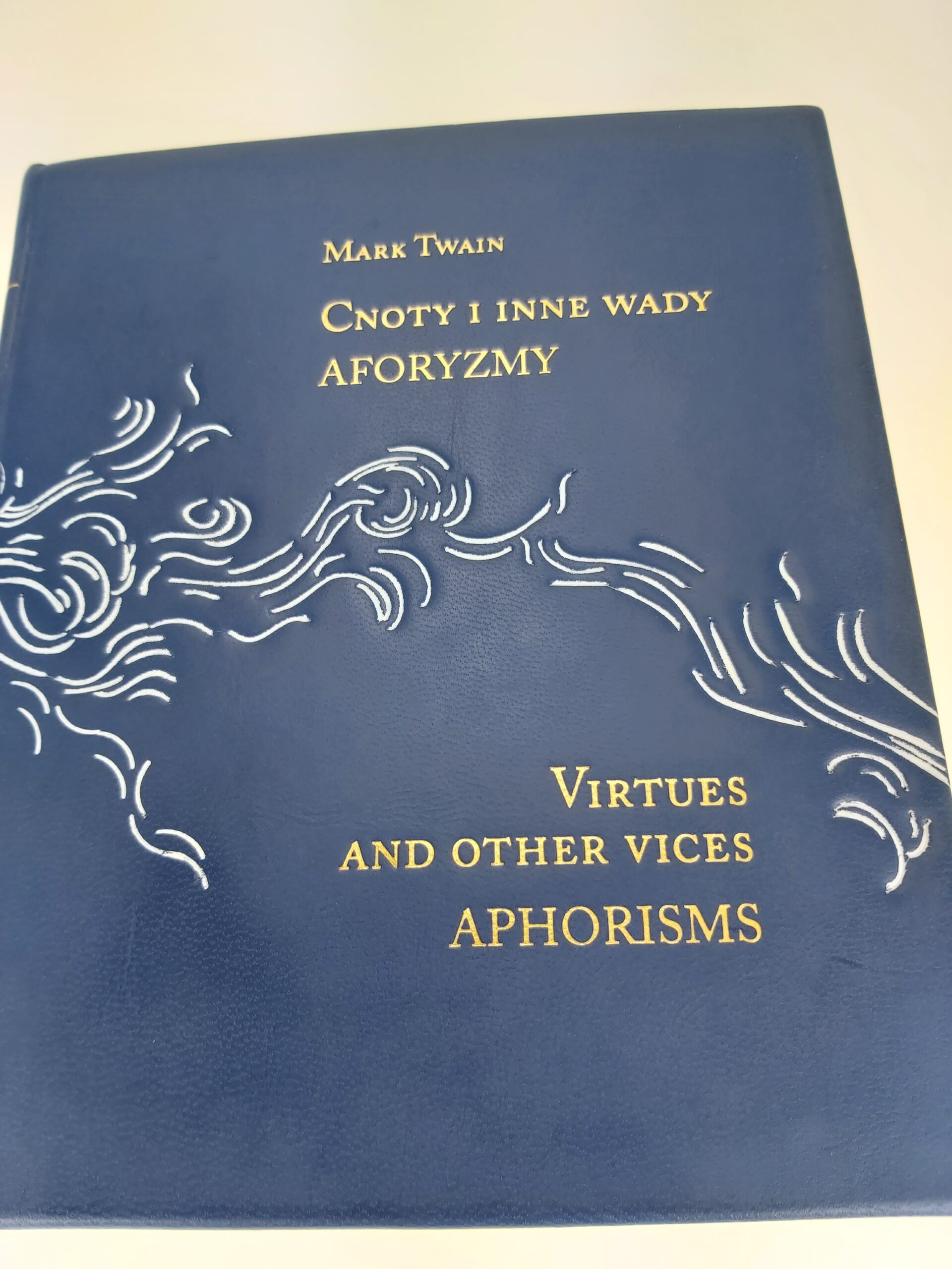 Adam and Eve's Diaries - Mark Twain - collectible books - rare books - unique leather binding